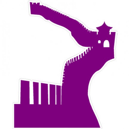 500x500 Great Wall Of China Vinyl Graphic Wall Decal Sticker Poster