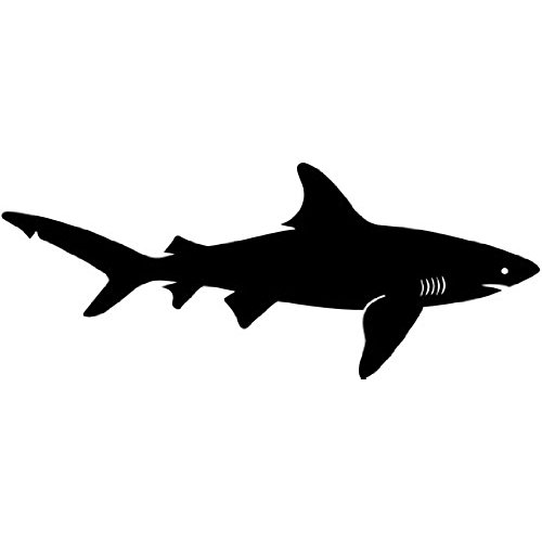 Great White Shark Silhouette at GetDrawings | Free download