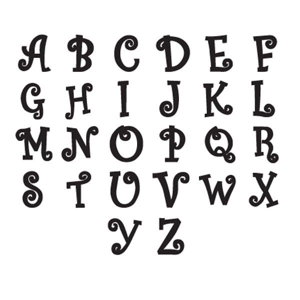 600x600 Pin By Cuttabledesigns On Curlz Cuttable Svg Fonts