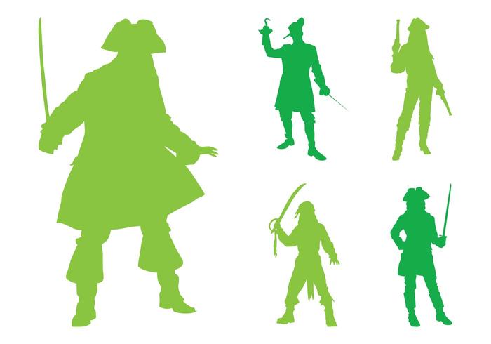 700x490 Antique Weapons Silhouettes Set