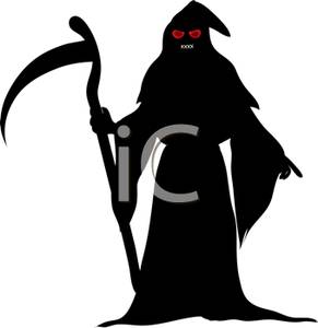 291x300 Silhouette Of The Grim Reaper
