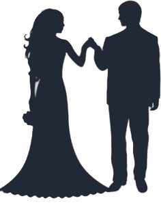 236x303 Bride And Groom Silhouette.png Silhouette