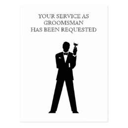 260x260 Groomsmen Postcards Zazzle Uk