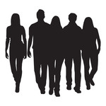 150x150 Silhouette Of Group Of People