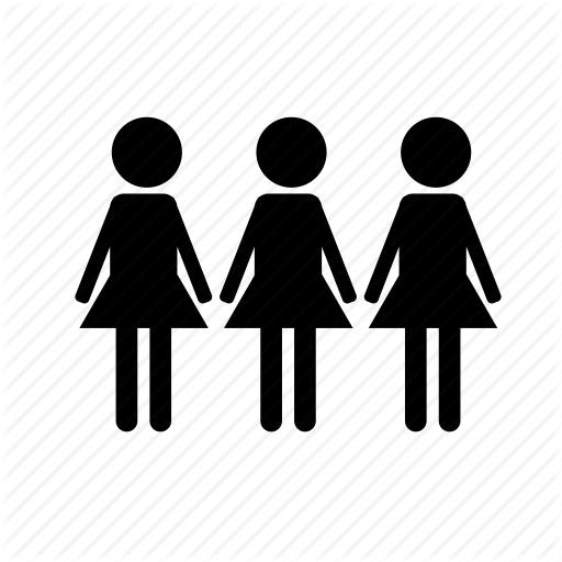 512x512 Click, Group, Mean Girls, People, Women Icon Icon Search Engine