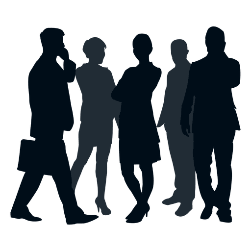 Group Silhouette at GetDrawings | Free download