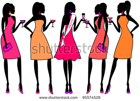 450x327 Fashion Clipart Group Woman