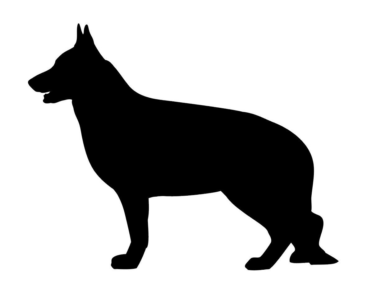 1181x945 Sale German Shepherd Dog Silhouette Vinyl Decal For By Ellystudio