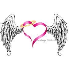 225x225 Angel Wingheart Tattoo Tattoos Winged Heart