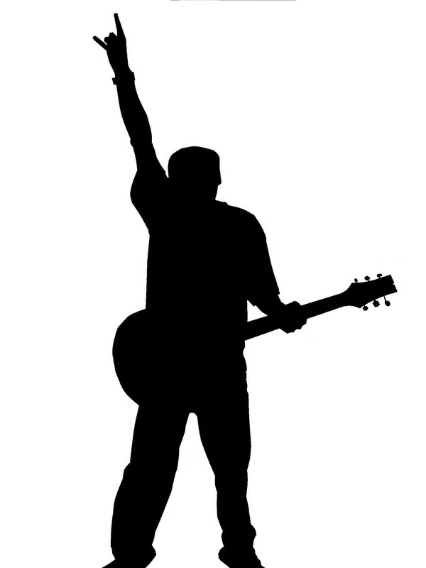 600x800 Guitar Player Silhouette 2 By Chill32