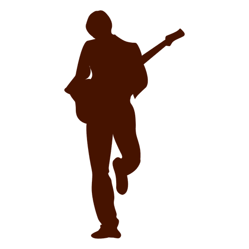 512x512 Music Guitar Player Silhouette