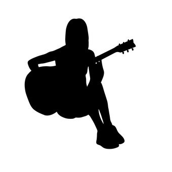 340x340 Free Silhouette Vector An Illustration