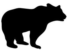 236x173 Brown Bear Clipart Outline