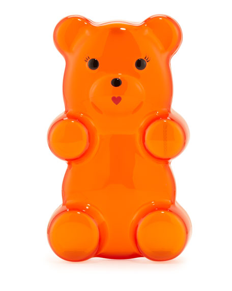 456x570 Charlotte Olympia Gummi Bear Acrylic Clutch Bag, Orange