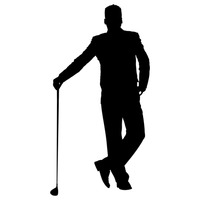 200x200 Silhouette Silhouettes Man Men Guy Guys Human People Person