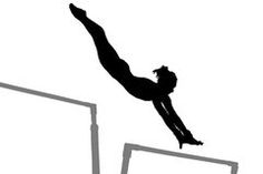 236x157 Gymnastics Clipart Silhouette Handstand