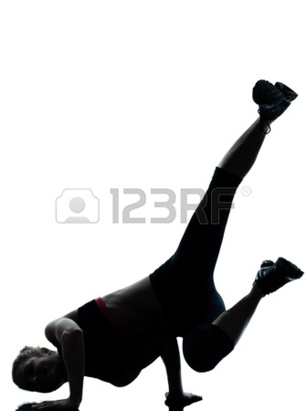 1008x1350 Gymnastics Silhouette Handstand