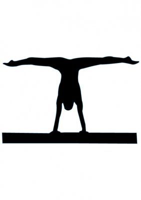 282x400 Gymnast Silhouette Clip Art 8 Clipart Panda