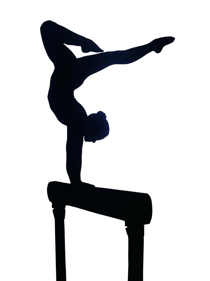 736x982 Free Gymnastics Silhouette Download Free Clip Art Free Clip Art