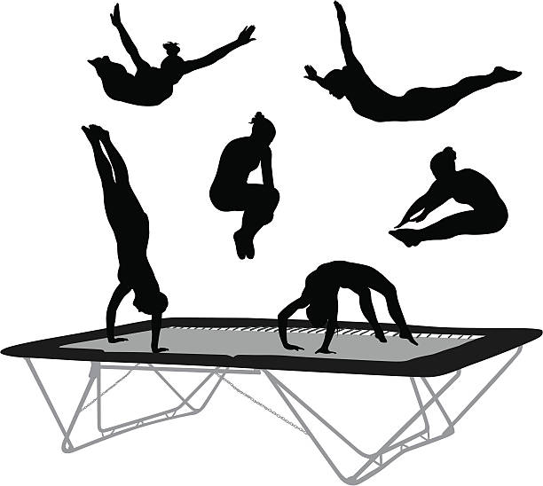 612x548 Trampoline Gymnastics Clipart, Explore Pictures
