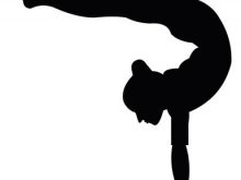 220x165 Gymnastics Silhouette Clip Art Girl Gymnastics Clipart Silhouette