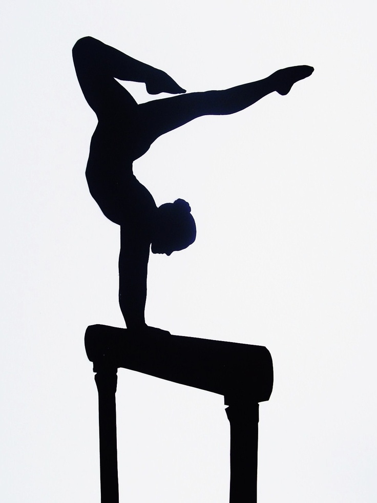 736x982 28 Best Gymnastics Silhouettes Images On Gymnastics