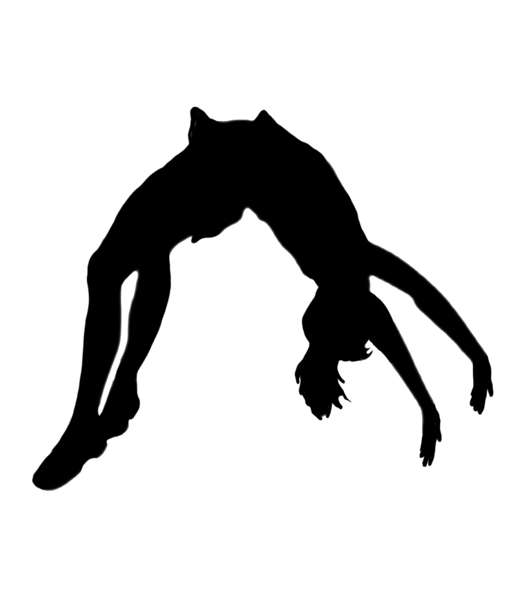 737x886 Gymnastics Clipart Silhouette Vault