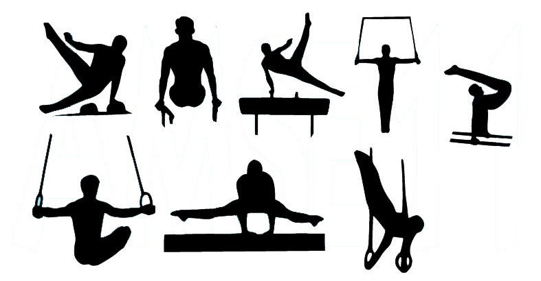 787x410 Male Gymnast Gymnastics Silhouette Die Cut Files By Aeroleotards