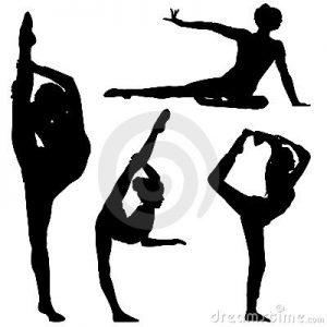 300x300 Gymnastics Silhouette Clip Art Girl Gymnastics Clipart Silhouette