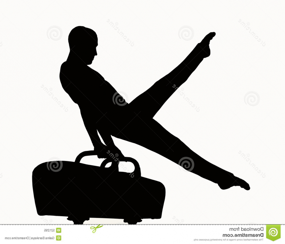 931x797 Gymnastics Silhouettes Vector Royalty Free Cliparts Vectors Vault