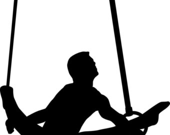 340x270 Gymnast Clipart