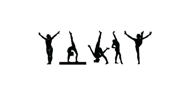 600x300 Gymnastics Wall Art Gymnastics Graphics Free Download Clip Art