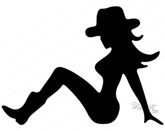 340x270 Cowgirl Silhouette Etsy