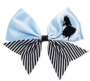 300x272 Disney Alice In Wonderland Silhouette Cheer Cosplay Hair Bow Tie