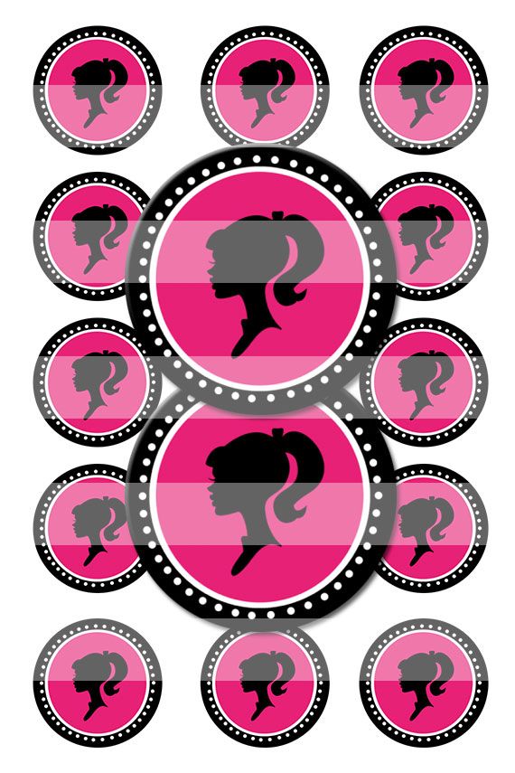 570x855 Barbie Clipart Bow