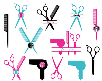 340x270 Hairdresser Svg Etsy