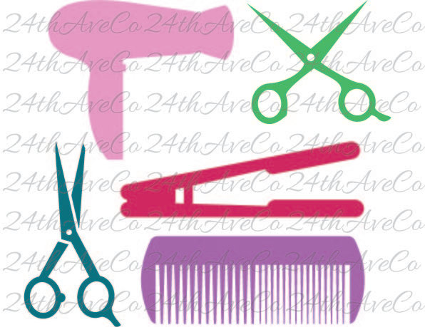 596x459 Combs Thread Cutting Clipart