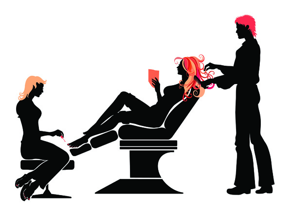 600x442 Hair Illustrator Vector Free Vector 4vector