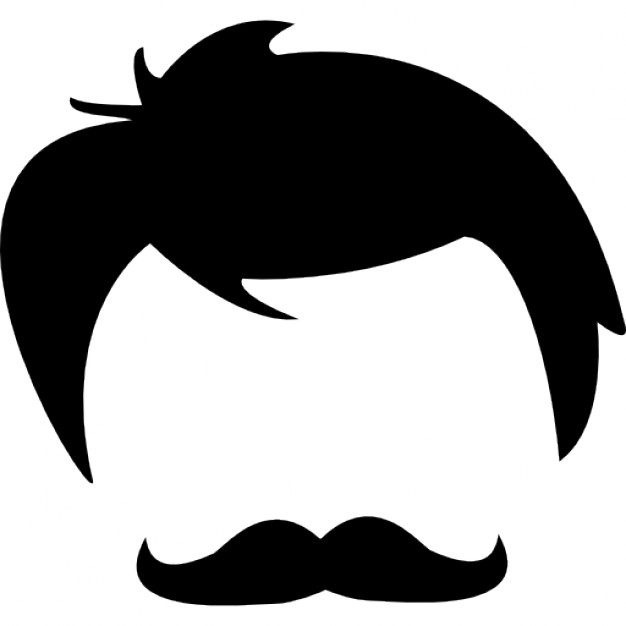 626x626 Male Hair Of Head And Face Shapes Icons Free Download