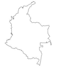 236x267 Colombia Map Print Colombia Map And Colombia