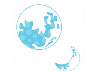 340x270 Half Moon Cut Etsy