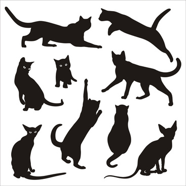 367x368 Halloween Cat Silhouette Free Vector Download (6,740 Free Vector