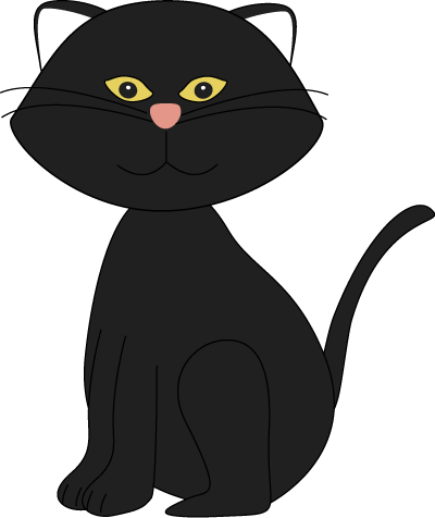 400x476 Bat Clipart Halloween Black Cat