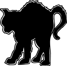 235x233 Free Halloween Silhouette Clipart