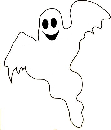 354x414 Halloween Silhouette Clipart Ghost