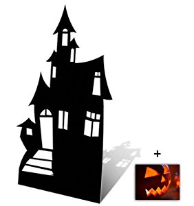 Halloween House Silhouette