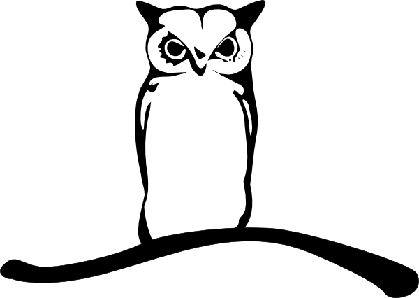 600x426 Halloween Silhouette Owl Svg Clip Arts Download