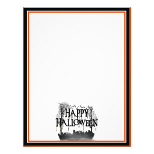 307x307 Halloween Graveyard Silhouette Gifts On Zazzle