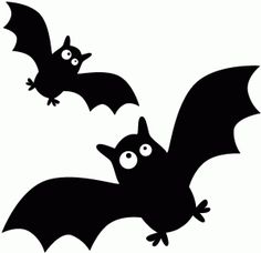 236x228 Halloween Bats Silhouettes
