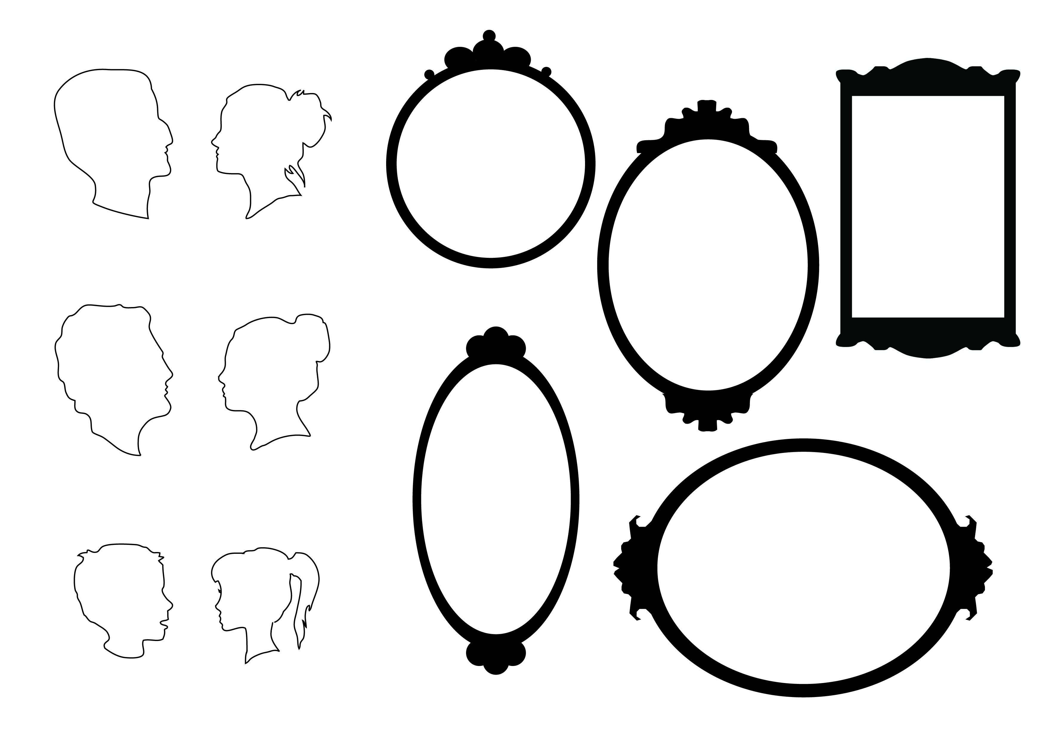 3508x2480 Paper Paper Silhouette Patterns